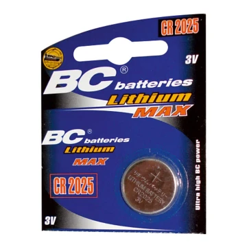 Ličio baterijos  (tabletė) CR2025 3V
