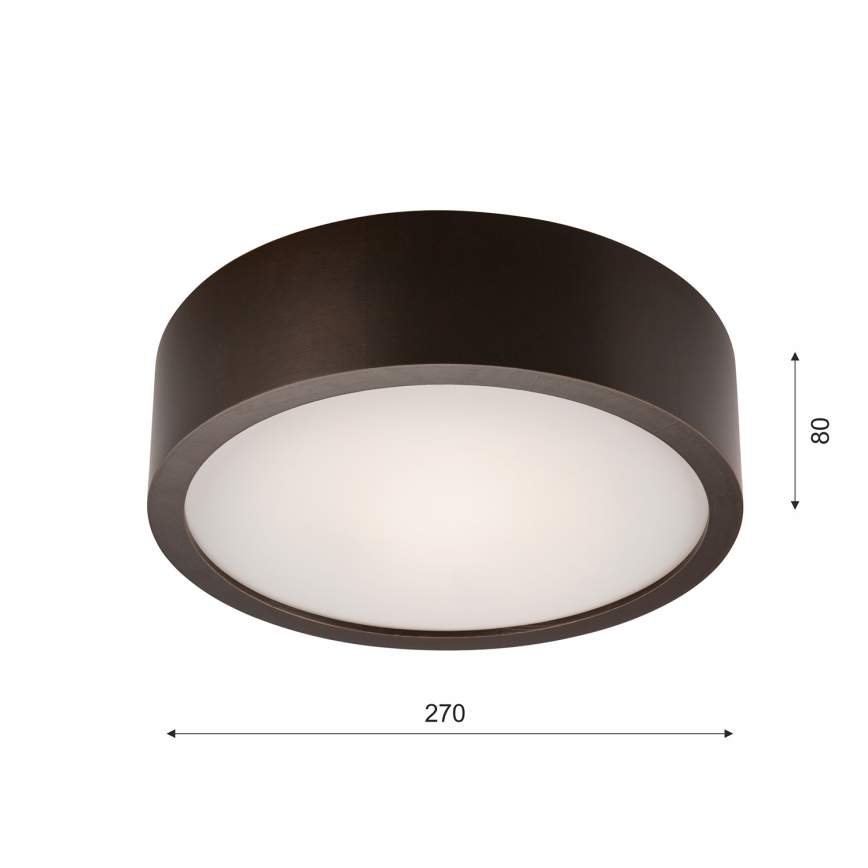 Lubinis šviestuvas 1xE27/60W/230V pušis - FSC sertifikuota