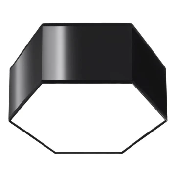 Lubinis šviestuvas SUNDE 2xE27/60W/230V 13,5 cm juodas