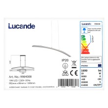 Lucande - LED Pakabinamas sietynas LORIAN LED/19W/230V