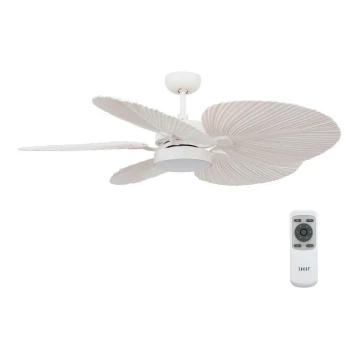 Lucci Air 210654 - LED lubinis ventiliatorius BALI 1xGX53/18W/230V smėlio spalva + nuotolinio valdymo pultas