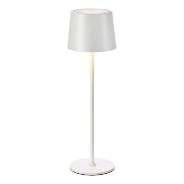 Markslöjd 108654 - LED Pritemdoma įkraunama lempa FIORE LED/2W/5V IP44 38cm balta