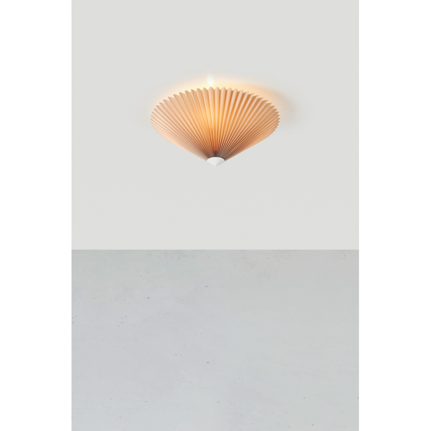 Markslöjd 108704 - Lubinis šviestuvas PLISADO 3xE14/40W/230V diametras 42 cm smėlio spalva