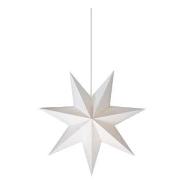 Markslöjd 703120 - Kalėdų dekoracija DUVA 1xE14/25W/230V diametras 45 cm balta