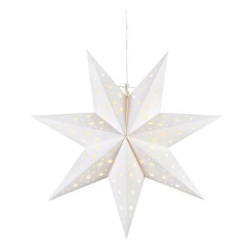 Markslöjd 705897 - LED kalėdinė dekoracija BLANK LED/0,4W/3xAA diametras 45 cm balta