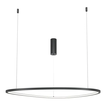 Maytoni MOD072PL-L36B3K1 - LED Pakabinamas sietynas GLINT LED/36W/230V juoda diametras 80 cm