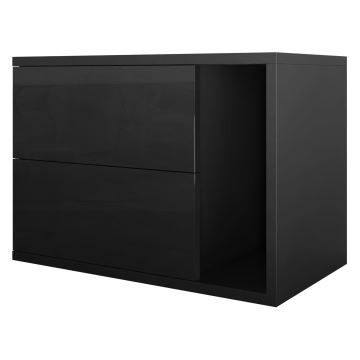 Naktinis staliukas BECE 40x57 cm juoda