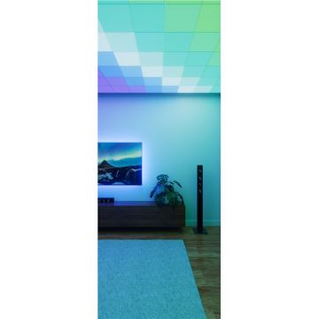 Nanoleaf - KOMPLEKTAS 3x RGBW Reguliuojamas lubinis šviestuvas SKYLIGHT 1xLED/18W/230V + 2xLED/16W/230V 2700-6500K Wi-Fi