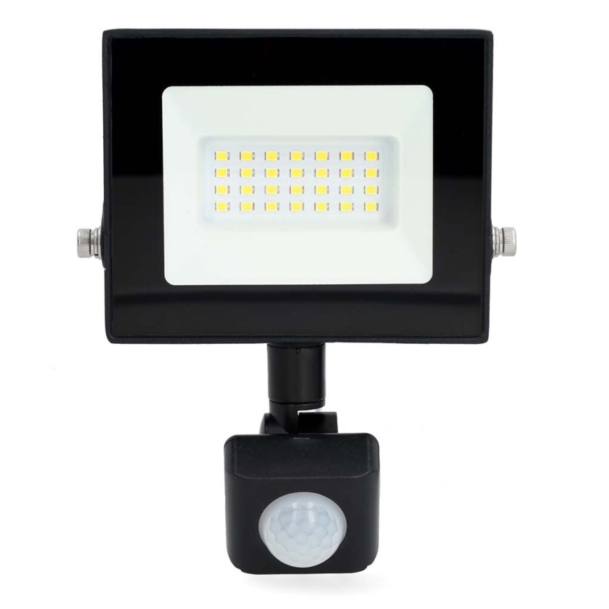 LED prožektorius su jutikliu LED/20W/230V 4000K IP44