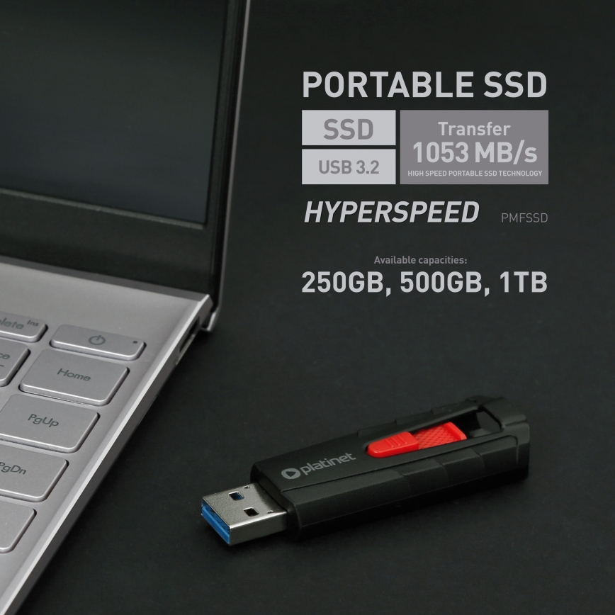 Nešiojamas SSD drive 1 TB USB 3.2 Gen2