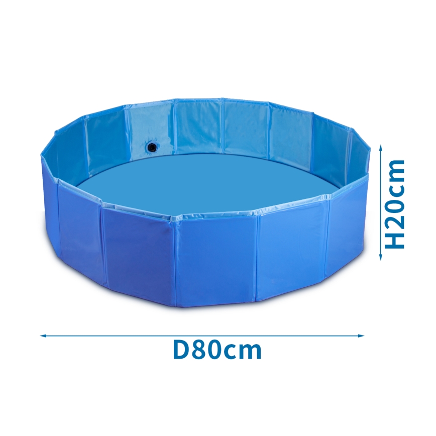 Nobleza - Sulankstomas baseinas šunims diametras 0,8 m