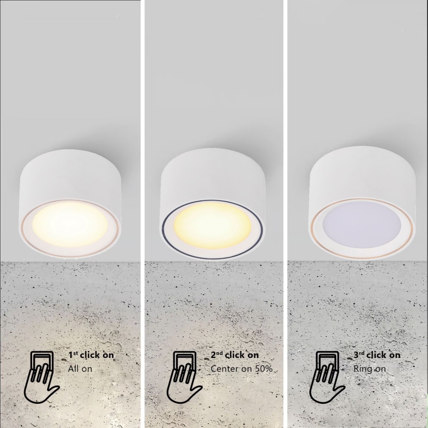 Nordlux - LED akcentinis šviestuvas FALLON LED/5,5W/230V balta