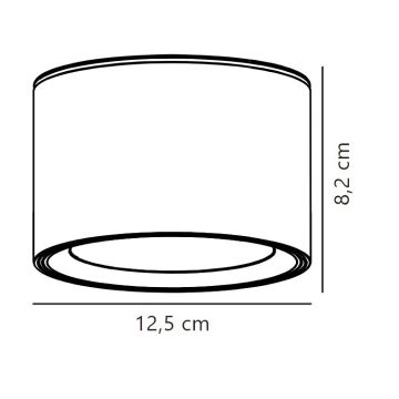 Nordlux - LED akcentinis vonios šviestuvas LANDON LED/6,5W/230V IP44 balta