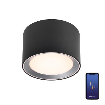 Nordlux - LED pritemdomas vonios šviestuvas LANDON SMART LED/8W/230V 2700-6500K IP44 juoda