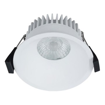 Nordlux - LED Reguliuojamas vonios įleidžiamas šviestuvas ALBRIC LED/8W/230V IP44 balta