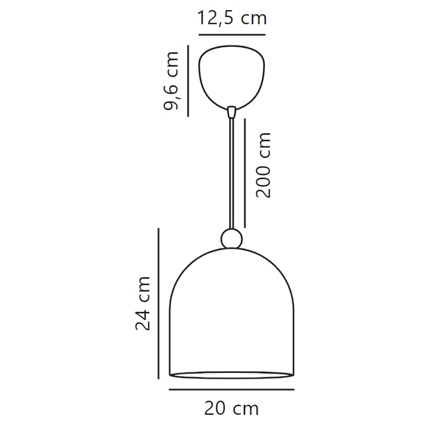 Nordlux - Pakabinamas sietynas GASTON 1xE27/40W/230V rausva/balta