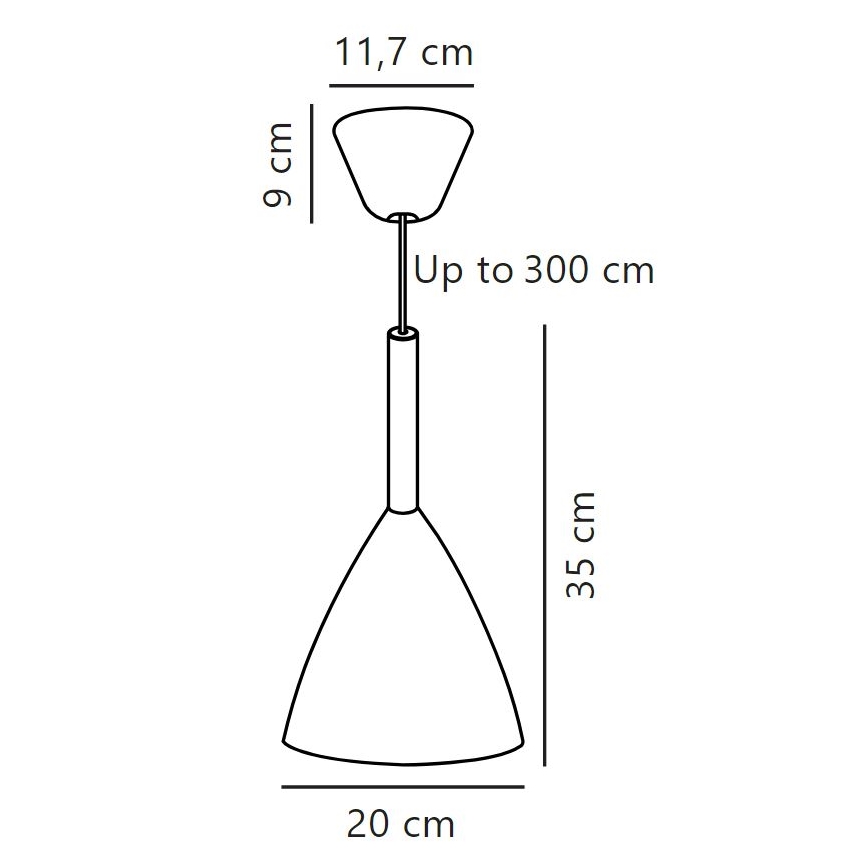 Nordlux - Pakabinamas sietynas PURE 1xE27/40W/230V diametras 20 cm balta/uosio