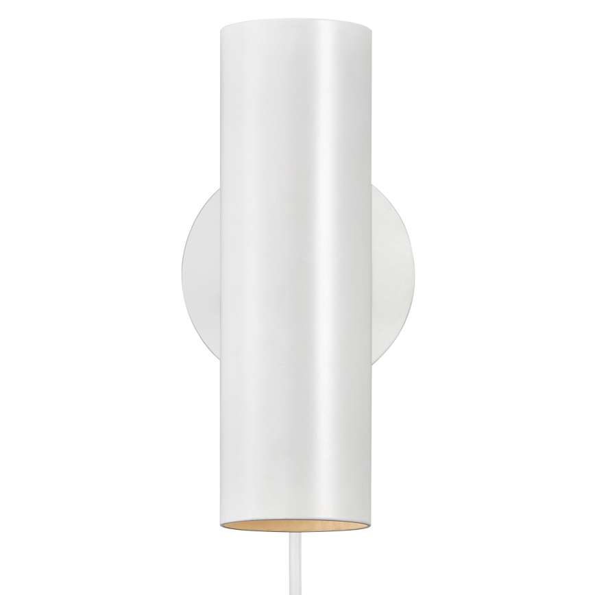 Nordlux - Sieninis akcentinis šviestuvas MIB 1xGU10/8W/230V balta