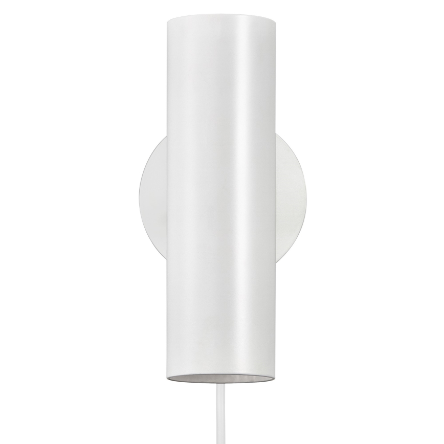 Nordlux - Sieninis akcentinis šviestuvas MIB 1xGU10/8W/230V balta