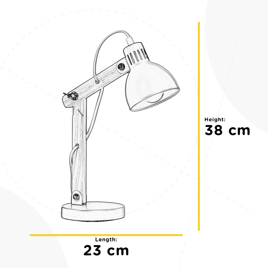 ONLI - Stalinis šviestuvas NORA 1xE14/6W/230V pilka