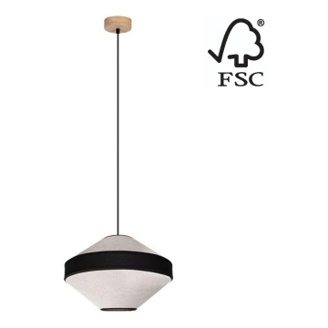 Pakabinamas sietynas AMIGO 1xE27/60W/230V ąžuolas – FSC sertifikuota