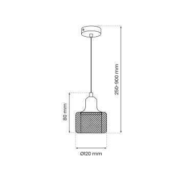 Pakabinamas sietynas LUMI 1xG9/8W/230V