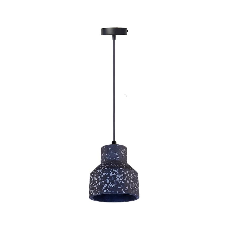 Pakabinamas sietynas TERRAZZO 1xE27/60W/230V diametras 12 cm juoda