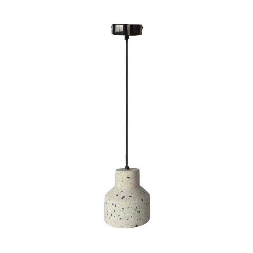 Pakabinamas sietynas TERRAZZO 1xE27/60W/230V diametras 12 cm kreminė