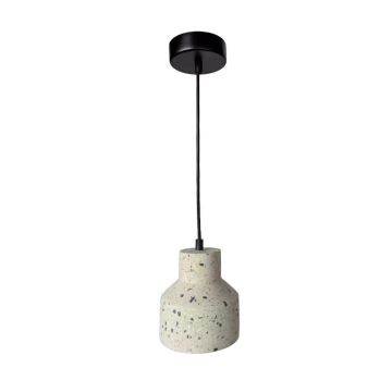 Pakabinamas sietynas TERRAZZO 1xE27/60W/230V diametras 12 cm kreminė