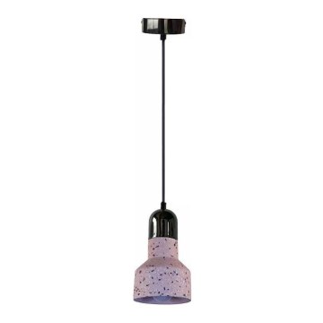 Pakabinamas sietynas TERRAZZO 1xE27/60W/230V diametras 12 cm raudona