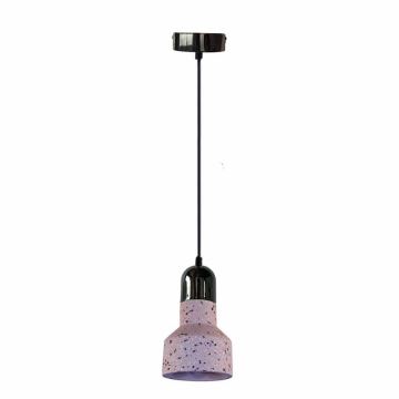 Pakabinamas sietynas TERRAZZO 1xE27/60W/230V diametras 12 cm raudona