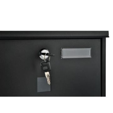 Pašto dėžutė 34x30,7 cm juoda