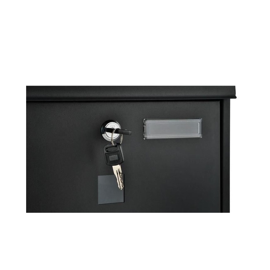 Pašto dėžutė 34x30,7 cm juoda