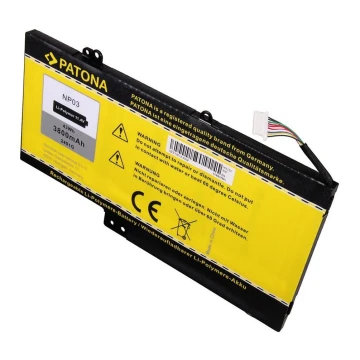 PATONA - akumuliatorius HP Pavilion 13/15 3800mAh Li-Pol 11.4V NP03XL