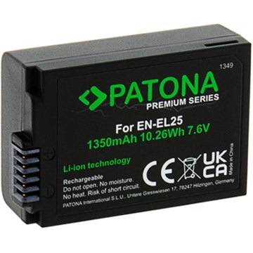 PATONA - Akumuliatorius Nikon EN-EL25 1350mAh Li-Ion 7,6V Premium Z50/Z fc