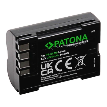 PATONA – Akumuliatorius Olympus BLM1/BLM5 2000mAh Li-Ion 7,2V Premium