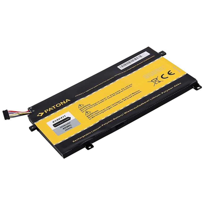 PATONA - Baterija Lenovo Thinkpad E470/E475 4400mAh Li-lon 10,95V 01AV411