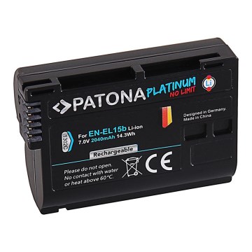 PATONA – Nikon EN-EL15B 2040 mAh ličio jonų platininė baterija