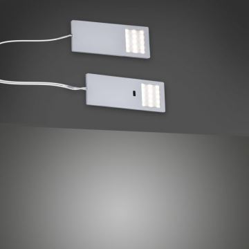 Paul Neuhaus 1121-95-2 - RINKINYS 2x LED Baldų apšvietimas su jutikliu HELENA LED/2W/230V