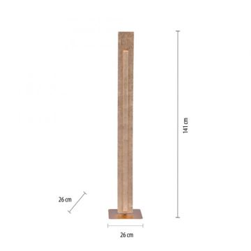 Paul Neuhaus 603-12 - LED Toršeras NEVIS LED/27W/230V