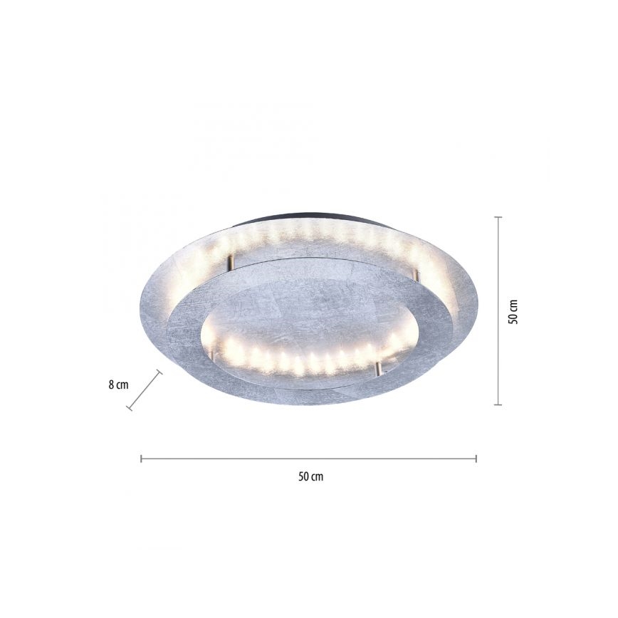 Paul Neuhaus 9621-21 - LED Lubinis šviestuvas NEVIS LED/24W/230V