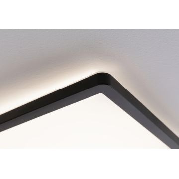 Paulmann 71001 - LED/16W Tvirtinama panelė ATRIA 230V 3000K 29,3x29,3 cm juoda