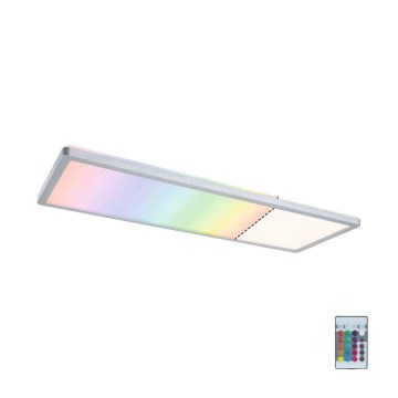 Paulmann 71020 - LED/20W RGBW Pritemdymo panelė ATRIA 230V 4000K 20x58 cm + nuotolinio valdymo pultas