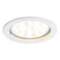 Paulmann 92781 - LED/14W Pritemdomas įleidžiamas vonios šviestuvas COIN IP44