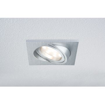 Paulmann 92839 - KOMPLEKTAS 3x LED/7W IP23 Pritemdomas įleidžiamas lubinis vonios šviestuvas COIN 230V