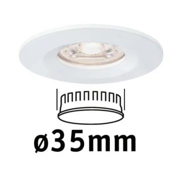 Paulmann 94298 - LED/4W IP44 Įleidžiamas vonios šviestuvas COIN 230V