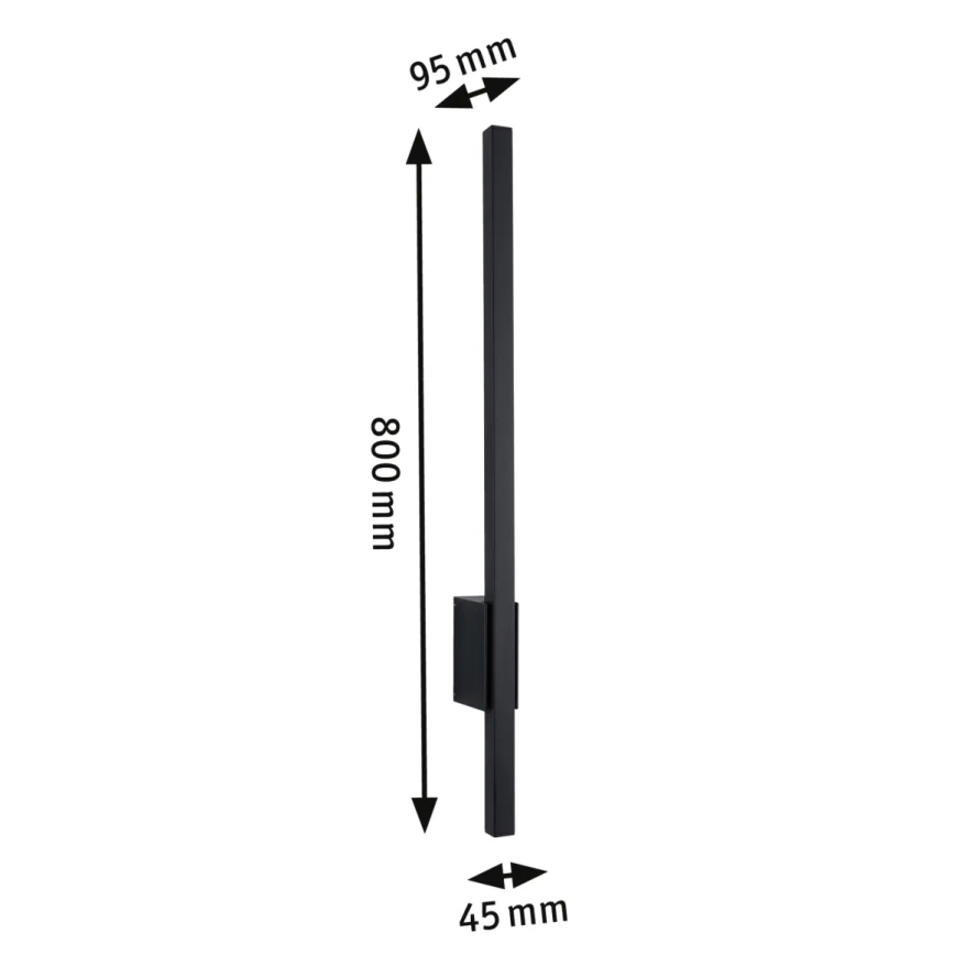 Paulmann 94742 - LED/11,5W IP44 Lauko sieninis šviestuvas STAN 230V