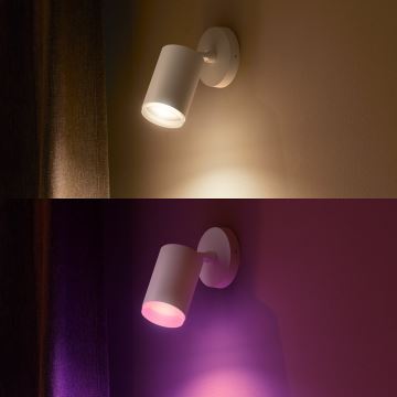 Philips - LED RGBW Pritemdomi akcentiniai šviestuvai Hue FUGATO 1xGU10/5,7W/230V