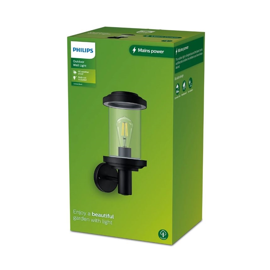 Philips - Lauko sieninis šviestuvas LISTRA 1xE27/25W/230V IP44