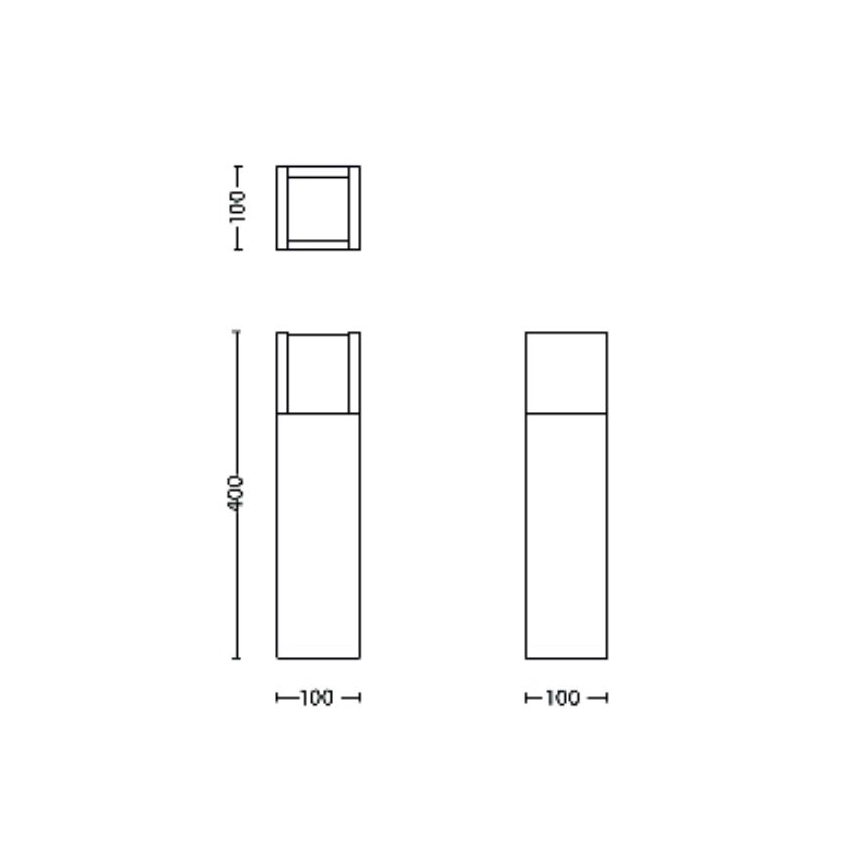 Philips - LED lauko šviestuvas ARBOUR LED/3,8W/230V 40 cm IP44